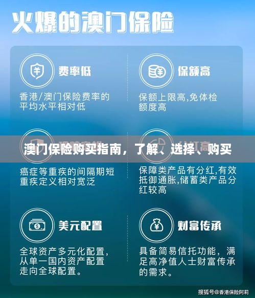 澳门保险购买全攻略，了解、选择与购买指南-图1