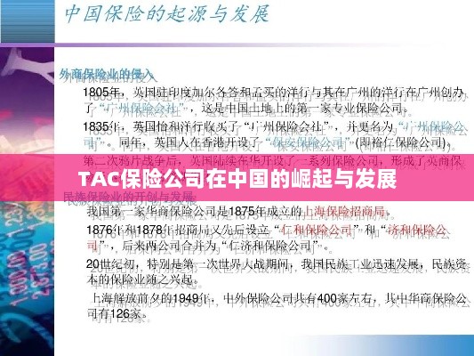 TAC保险公司在中国的崛起与蓬勃发展之路-图1