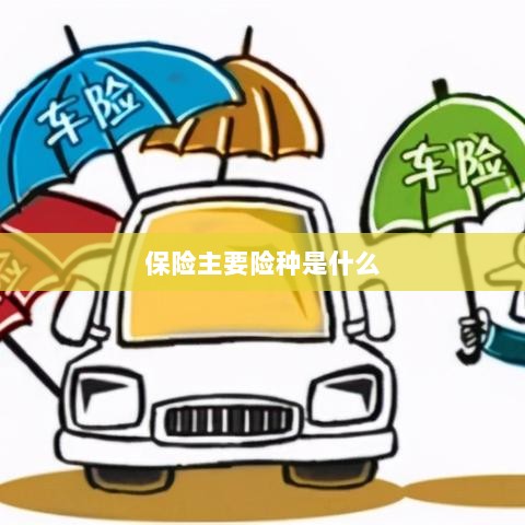 保险主要险种简介与概述-图1