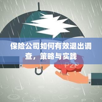 保险公司有效退出调查的策略与实践探讨-图1 保险公司有效退出调查的策略与实践探讨-图1