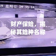 揭秘财产保险险种名称及其重要性,保障您的财产安全!-图1 揭秘财产保险险种名称及其重要性,保障您的财产安全!-图1