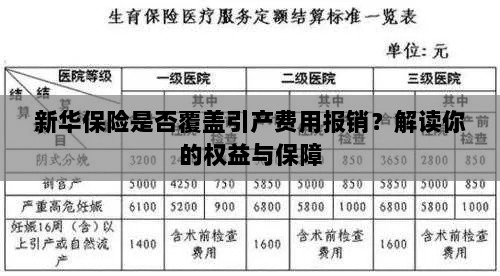 新华保险是否覆盖引产费用报销?全面解读保险权益与保障措施-图1 新华保险是否覆盖引产费用报销?全面解读保险权益与保障措施-图1