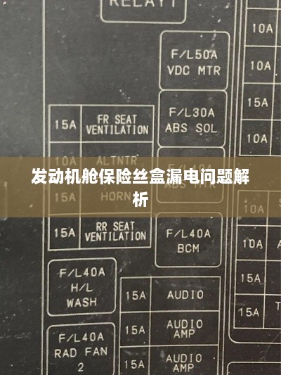 发动机舱保险丝盒漏电问题深度解析-图1
