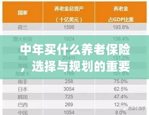 中年养老保险的选择与规划,关键性与策略探讨-图1 中年养老保险的选择与规划,关键性与策略探讨-图1