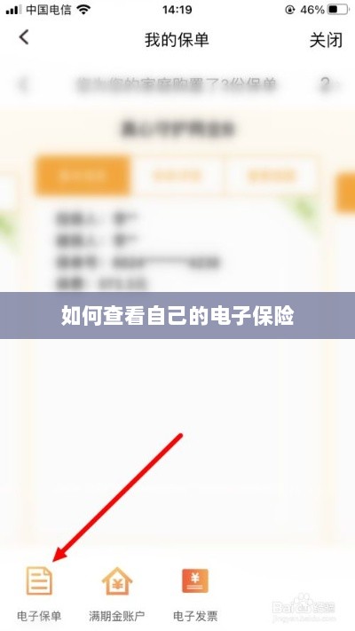 如何查看个人电子保险保单详情-图1 如何查看个人电子保险保单详情-图1