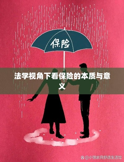 法学视角看保险的本质与意义解析-图1