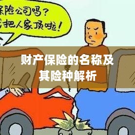 财产保险名称及险种深度解析-图1