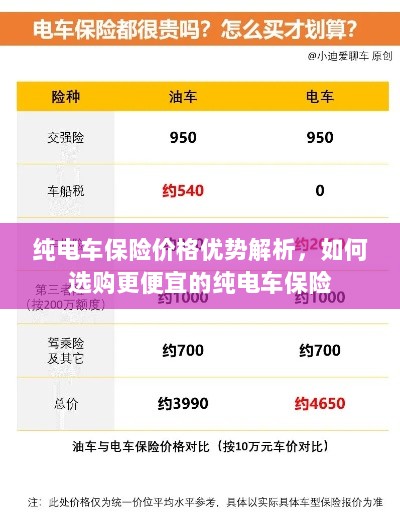 纯电车保险价格优势解析,如何选购更经济的纯电车保险方案-图1 纯电车保险价格优势解析,如何选购更经济的纯电车保险方案-图1