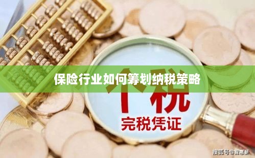 保险行业的纳税策略筹划之道-图1