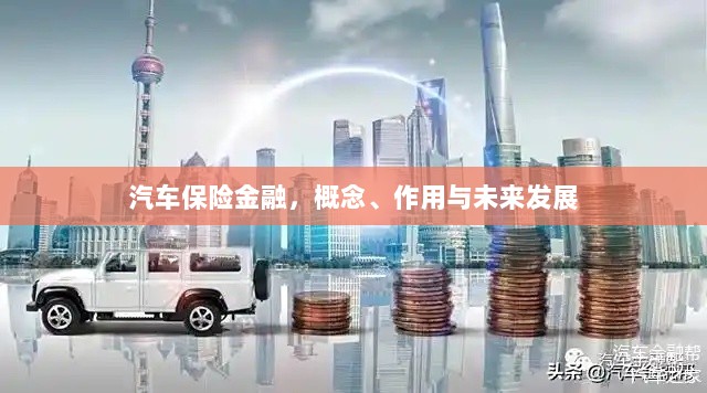 汽车保险金融，概念、功能及未来发展趋势-图1