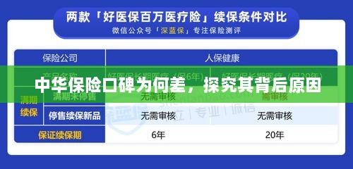 中华保险口碑差背后的原因探究-图1
