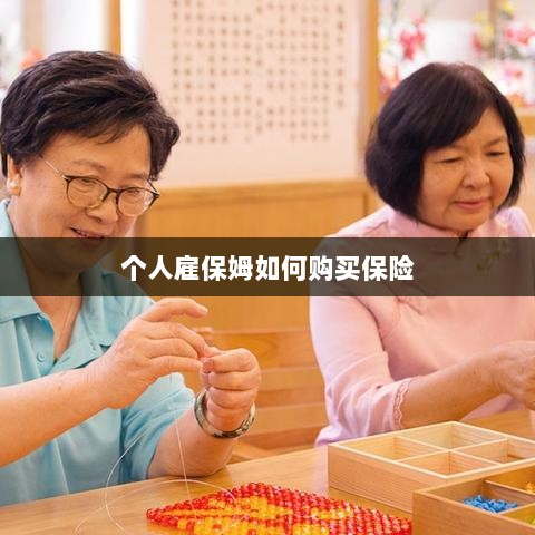 个人雇保姆保险购买指南-图1