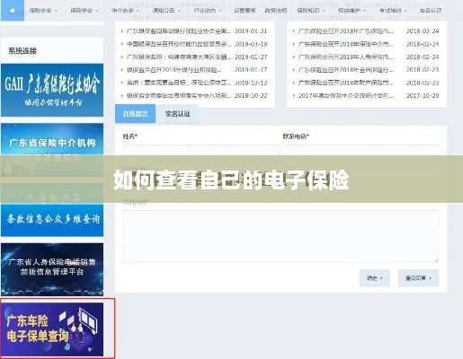 如何查看个人电子保险保单详情-图1 如何查看个人电子保险保单详情-图1