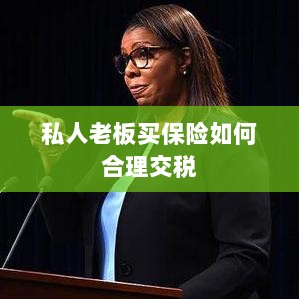 私人老板如何合理购买保险并交税指南-图1 私人老板如何合理购买保险并交税指南-图1
