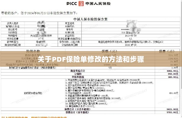 PDF保险单修改指南,方法与步骤详解-图1 PDF保险单修改指南,方法与步骤详解-图1
