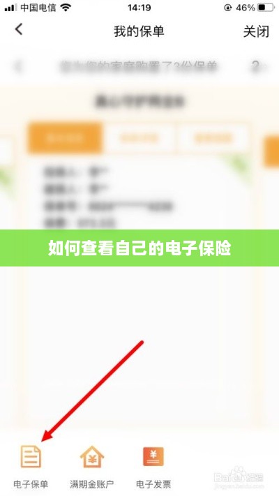 如何查看个人电子保险保单详情-图1