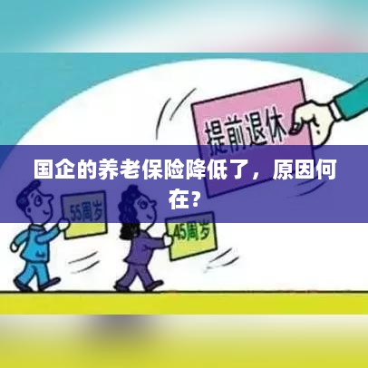 国企养老保险降低的原因探究-图1 国企养老保险降低的原因探究-图1