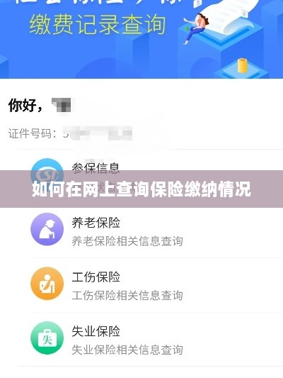 网上查询保险缴纳情况攻略-图1