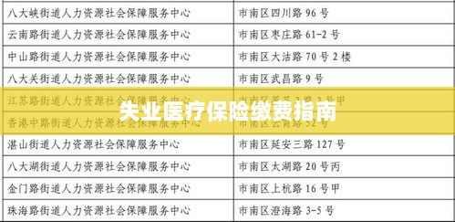 失业医疗保险缴费详解,一站式指南-图1 失业医疗保险缴费详解,一站式指南-图1