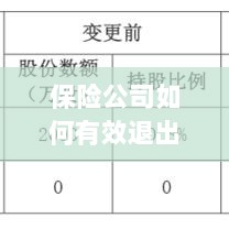 保险公司有效退出调查的策略与实践探讨-图1