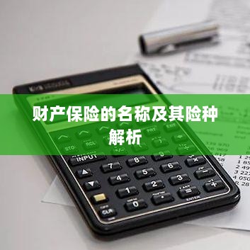 财产保险名称及险种深度解析-图1 财产保险名称及险种深度解析-图1