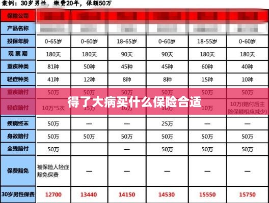 大病保险选择指南,如何选购合适的保险?-图1 大病保险选择指南,如何选购合适的保险?-图1