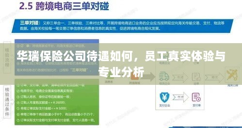 华瑞保险公司员工待遇与专业分析真实体验报告-图1