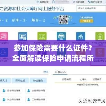 全面解读，参加保险所需证件及保险申请流程所需材料概览-图1