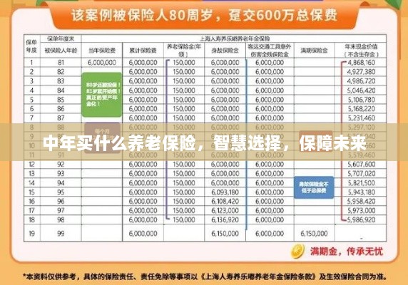 智慧选择,中年养老保险,为未来保驾护航-图1 智慧选择,中年养老保险,为未来保驾护航-图1