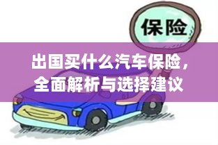 全面解析与选择建议,出国应购买哪些汽车保险?-图1 全面解析与选择建议,出国应购买哪些汽车保险?-图1
