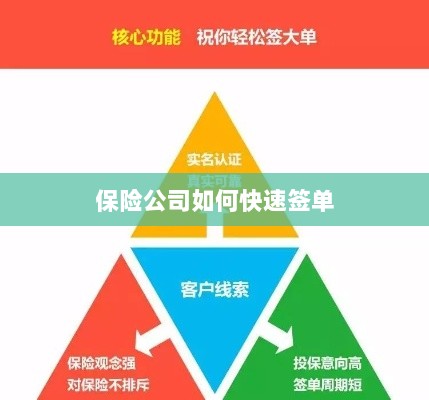 保险公司签单提速策略揭秘-图1 保险公司签单提速策略揭秘-图1