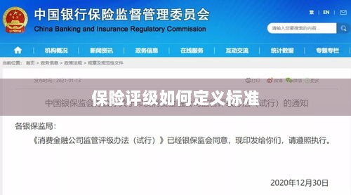 保险评级标准定义解析-图1