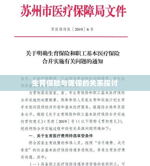 生育保险与医保关系深度探讨,融合与协同发展的视角-图1 生育保险与医保关系深度探讨,融合与协同发展的视角-图1