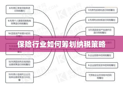 保险行业的纳税策略筹划之道-图1