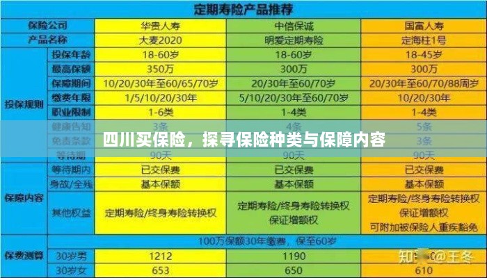 四川保险探秘,种类与保障内容全解析-图1 四川保险探秘,种类与保障内容全解析-图1