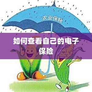 如何查看个人电子保险保单详情-图1 如何查看个人电子保险保单详情-图1