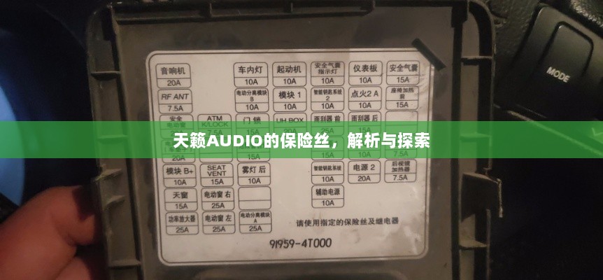 天籁AUDIO保险丝解析与探索-图1