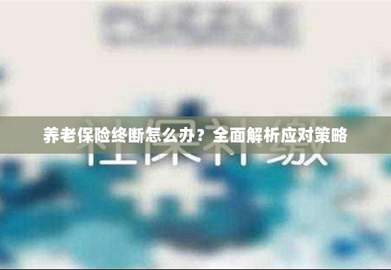 养老保险中断怎么办？全面指南助你应对困境-图1