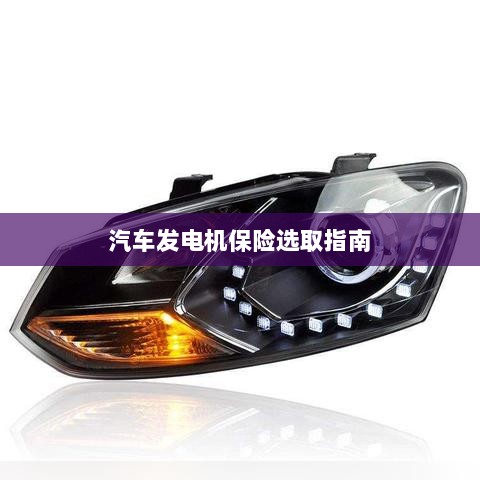 汽车发电机保险选购指南-图1