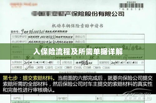 保险投保流程与所需单据全面解析-图1 保险投保流程与所需单据全面解析-图1