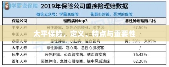 太平保险，定义、特性及其重要性解析-图1