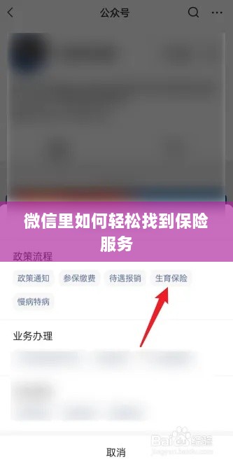 微信内轻松获取保险服务指南-图1