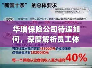 华瑞保险公司员工待遇与福利深度解析-图1